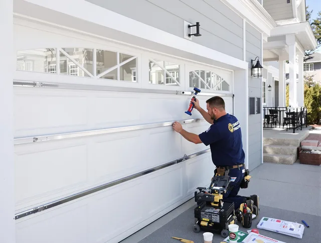 Professional garage door installation by Ledyard Garage Door Repair in Ledyard
