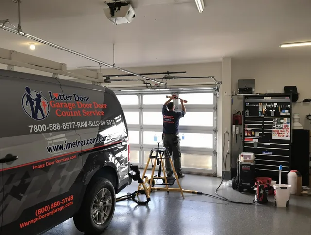 Ledyard Garage Door Repair team performing same-day garage door repair in Ledyard